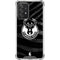 NBA Milwaukee Bucks Animal Print Black Galaxy A52 5G Clear Case